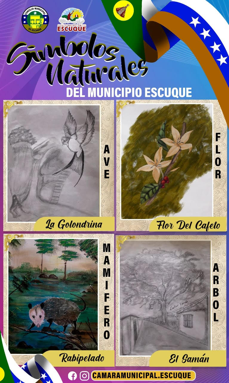 *Símbolos Naturales del Municipio Escuque*